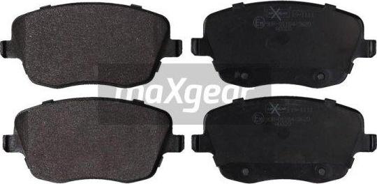 Maxgear 19-1111 - Kit pastiglie freno, Freno a disco autozon.pro