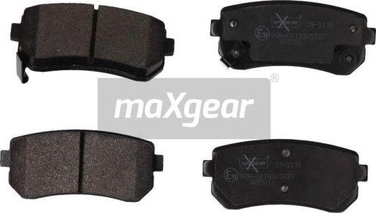 Maxgear 19-1131 - Kit pastiglie freno, Freno a disco autozon.pro