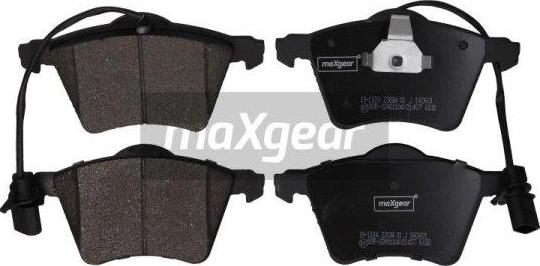 Maxgear 19-1124 - Kit pastiglie freno, Freno a disco autozon.pro