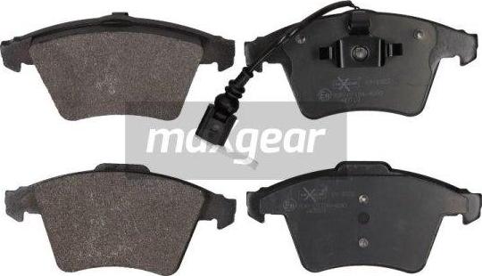 Maxgear 19-1822 - Kit pastiglie freno, Freno a disco autozon.pro