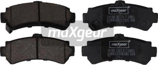 Maxgear 19-1386 - Kit pastiglie freno, Freno a disco autozon.pro