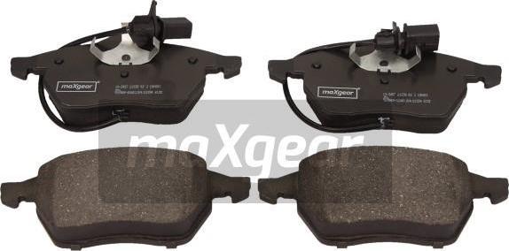 Maxgear 19-3457 - Kit pastiglie freno, Freno a disco autozon.pro