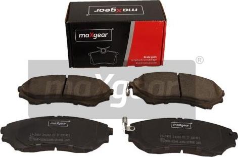 Maxgear 19-3400 - Kit pastiglie freno, Freno a disco autozon.pro