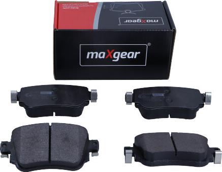 Maxgear 19-3407 - Kit pastiglie freno, Freno a disco autozon.pro