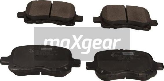 Maxgear 19-3415 - Kit pastiglie freno, Freno a disco autozon.pro