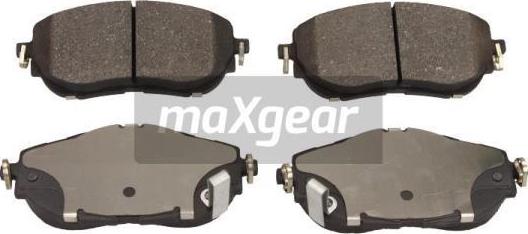 Maxgear 19-3044 - Kit pastiglie freno, Freno a disco autozon.pro