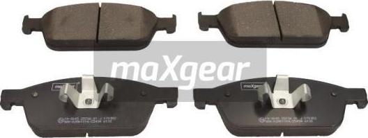 Maxgear 19-3045 - Kit pastiglie freno, Freno a disco autozon.pro