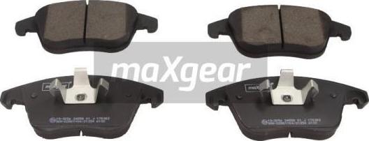 Maxgear 19-3056 - Kit pastiglie freno, Freno a disco autozon.pro