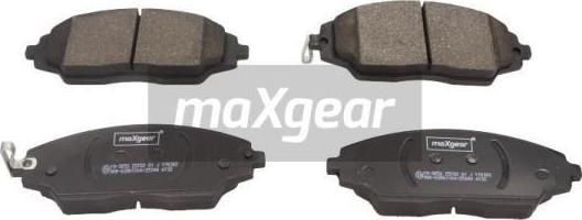 Maxgear 19-3053 - Kit pastiglie freno, Freno a disco autozon.pro