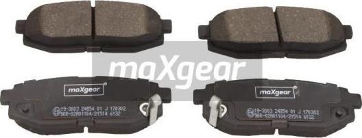 Maxgear 19-3003 - Kit pastiglie freno, Freno a disco autozon.pro