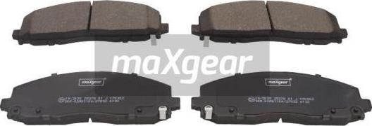 Maxgear 19-3035 - Kit pastiglie freno, Freno a disco autozon.pro