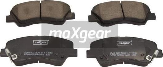 Maxgear 19-3032 - Kit pastiglie freno, Freno a disco autozon.pro