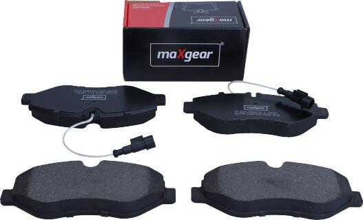 Maxgear 19-3168 - Kit pastiglie freno, Freno a disco autozon.pro