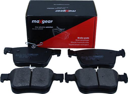 Maxgear 19-3884 - Kit pastiglie freno, Freno a disco autozon.pro