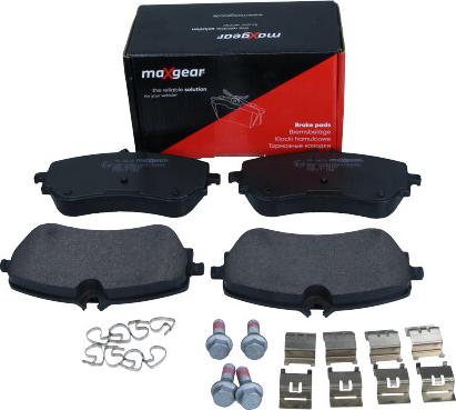 Maxgear 19-3872 - Kit pastiglie freno, Freno a disco autozon.pro