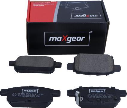 Maxgear 19-3396 - Kit pastiglie freno, Freno a disco autozon.pro