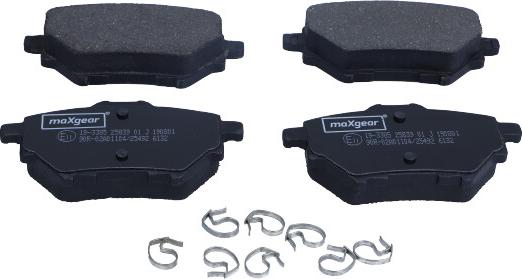 Maxgear 19-3385 - Kit pastiglie freno, Freno a disco autozon.pro