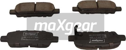 Maxgear 19-3381 - Kit pastiglie freno, Freno a disco autozon.pro