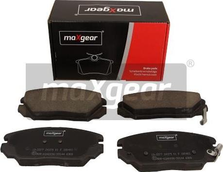 Maxgear 19-3377 - Kit pastiglie freno, Freno a disco autozon.pro