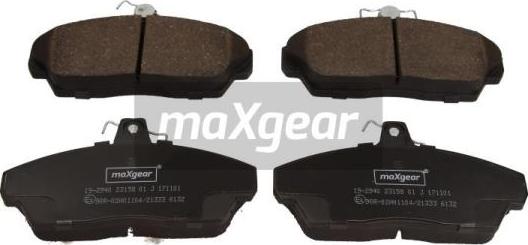 Maxgear 19-2940 - Kit pastiglie freno, Freno a disco autozon.pro