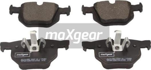 Maxgear 19-2952 - Kit pastiglie freno, Freno a disco autozon.pro