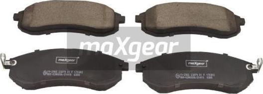 Maxgear 19-2965 - Kit pastiglie freno, Freno a disco autozon.pro