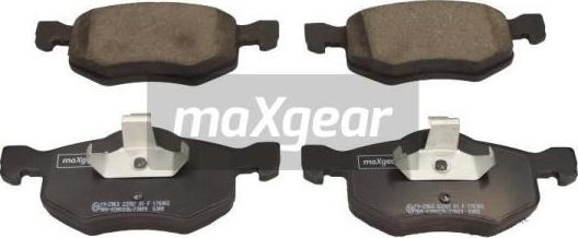 Maxgear 19-2963 - Kit pastiglie freno, Freno a disco autozon.pro