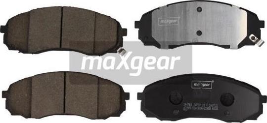 Maxgear 19-2901 - Kit pastiglie freno, Freno a disco autozon.pro