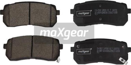 Maxgear 19-2902 - Kit pastiglie freno, Freno a disco autozon.pro