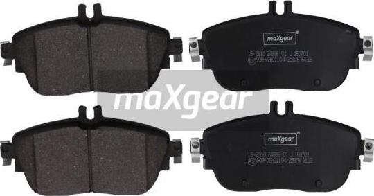 Maxgear 19-2910 - Kit pastiglie freno, Freno a disco autozon.pro