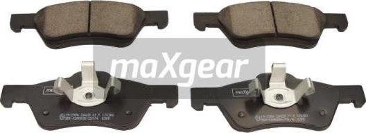 Maxgear 19-2984 - Kit pastiglie freno, Freno a disco autozon.pro