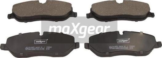 Maxgear 19-2975 - Kit pastiglie freno, Freno a disco autozon.pro