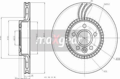 Maxgear 19-2429 - Discofreno autozon.pro