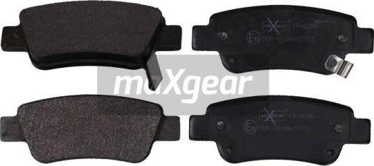 Maxgear 19-2096 - Kit pastiglie freno, Freno a disco autozon.pro