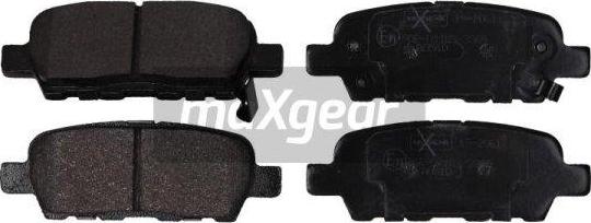 Maxgear 19-2061 - Kit pastiglie freno, Freno a disco autozon.pro