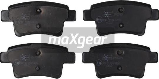 Maxgear 19-2089 - Kit pastiglie freno, Freno a disco autozon.pro