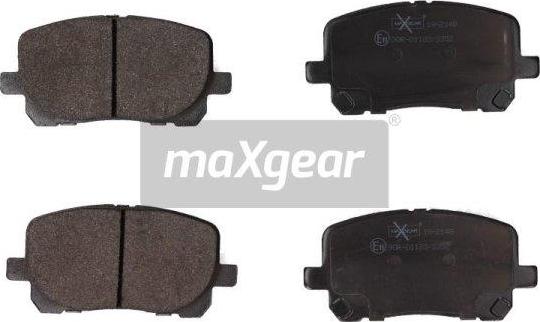 Maxgear 19-2148 - Kit pastiglie freno, Freno a disco autozon.pro