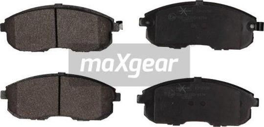 Maxgear 19-2158 - Kit pastiglie freno, Freno a disco autozon.pro