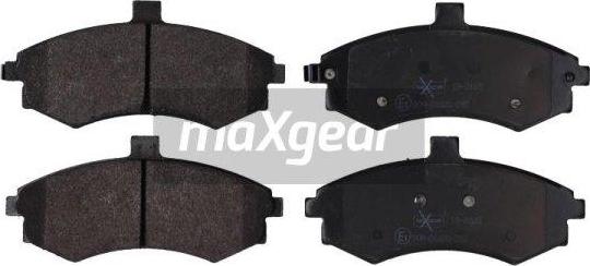 Maxgear 19-2165 - Kit pastiglie freno, Freno a disco autozon.pro