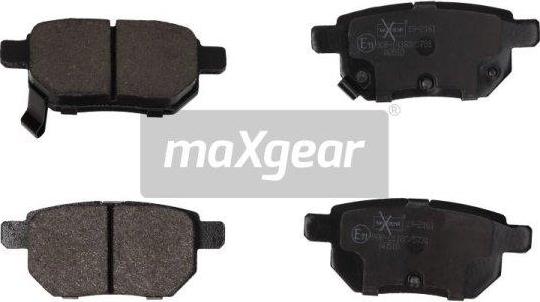 Maxgear 19-2161 - Kit pastiglie freno, Freno a disco autozon.pro