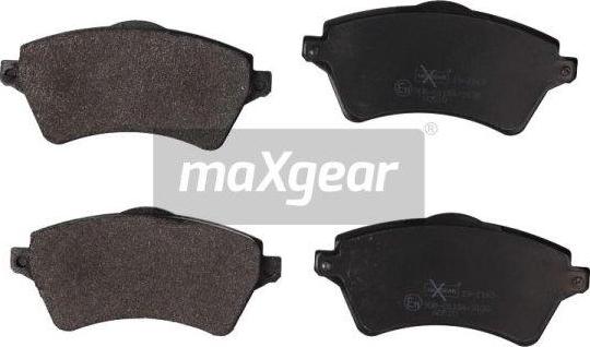 Maxgear 19-2163 - Kit pastiglie freno, Freno a disco autozon.pro