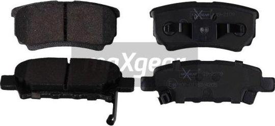 Maxgear 19-2109 - Kit pastiglie freno, Freno a disco autozon.pro