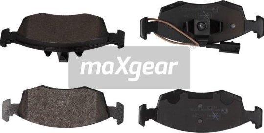 Maxgear 19-2108 - Kit pastiglie freno, Freno a disco autozon.pro