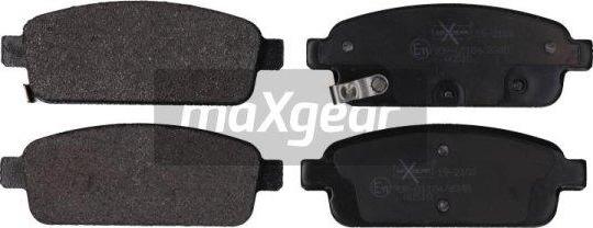 Maxgear 19-2103 - Kit pastiglie freno, Freno a disco autozon.pro