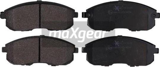 Maxgear 19-2115 - Kit pastiglie freno, Freno a disco autozon.pro