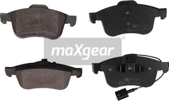 Maxgear 19-2125 - Kit pastiglie freno, Freno a disco autozon.pro