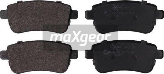 Maxgear 19-2126 - Kit pastiglie freno, Freno a disco autozon.pro