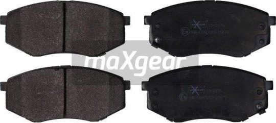 Maxgear 19-2176 - Kit pastiglie freno, Freno a disco autozon.pro