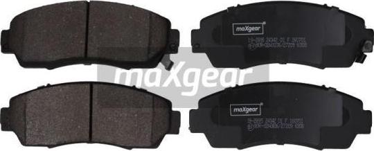 Maxgear 19-2895 - Kit pastiglie freno, Freno a disco autozon.pro