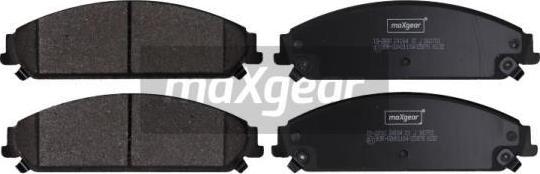 Maxgear 19-2890 - Kit pastiglie freno, Freno a disco autozon.pro